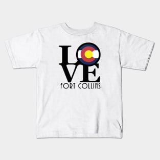 LOVE Fort Collins Kids T-Shirt